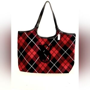 Victoria’s Secret New Plaid tote bag